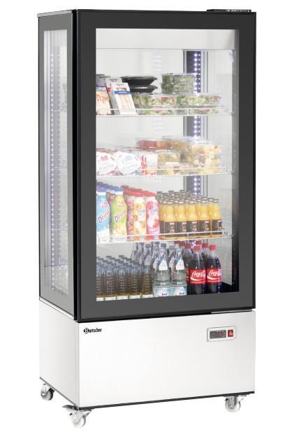 Bartscher Gekoelde showvitrine - 550 Liter - LUXE SERIES, Zakelijke goederen, Horeca | Keukenapparatuur, Verzenden