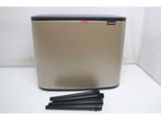 Brabantia Bo Touch Bin - Prullenbak - 36 liter - Metallic, Huis en Inrichting, Verzenden, Zo goed als nieuw