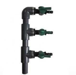 Aquaking verdeelset (3-groeps)  9mm (Luchtverdelers), Tuin en Terras, Vijver-toebehoren, Overige typen, Nieuw, Ophalen of Verzenden