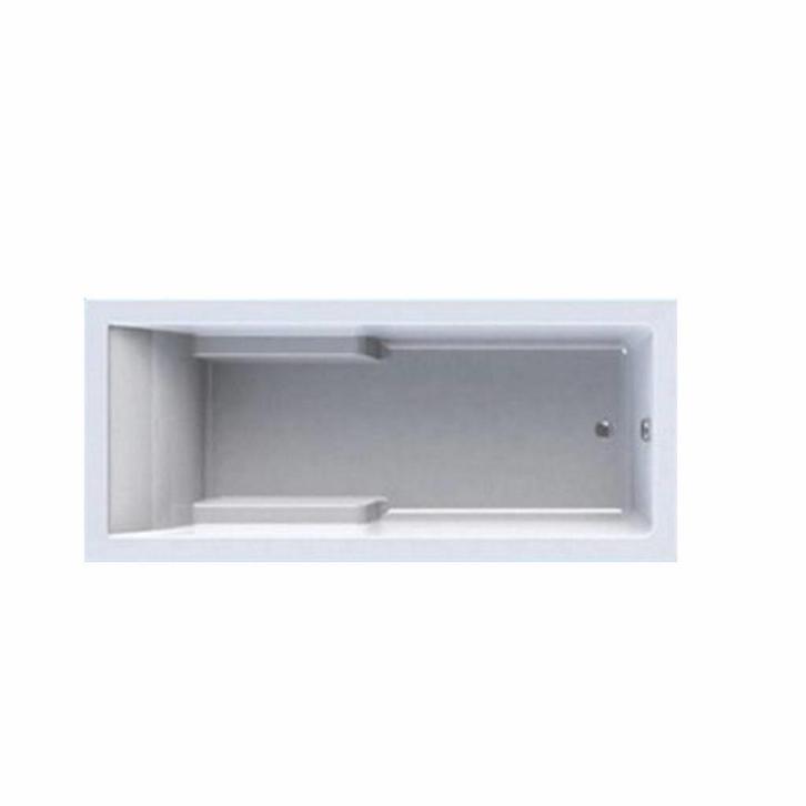 Basilia Shower Bad/Douchecombinatie 180X80 Cm Wit, Doe-het-zelf en Verbouw, Sanitair, Ophalen of Verzenden