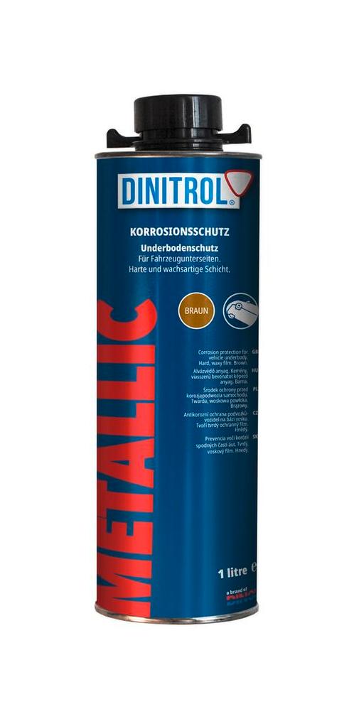 Dinitrol metallic 1 liter, onderschroefbus, Doe-het-zelf en Verbouw, Overige Doe-het-zelf en Verbouw, Nieuw, Verzenden