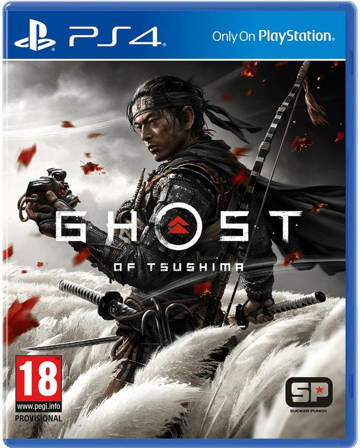 Playstation 4 Ghost of Tsushima, Spelcomputers en Games, Games | Sony PlayStation 4, Zo goed als nieuw, Verzenden