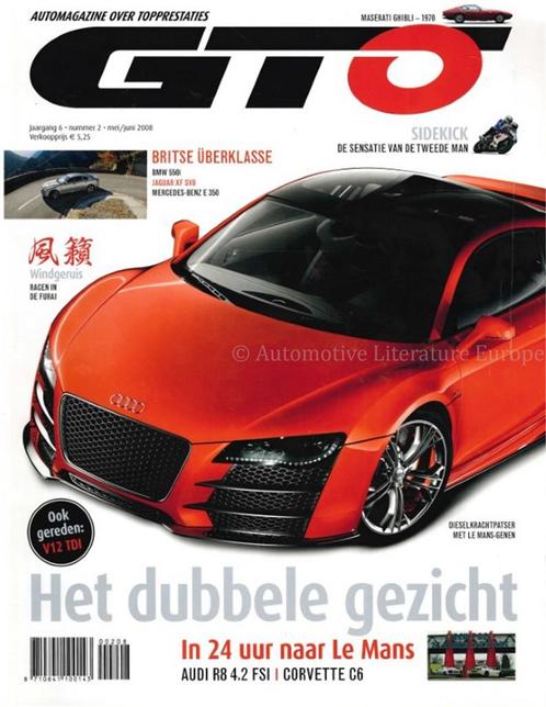 2008 GTO MAGAZINE 02 NEDERLANDS, Boeken, Auto's | Folders en Tijdschriften