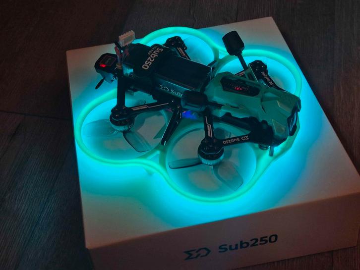 Sub250 DollyFly25 V2 HD O4 Pro GPS 2.5 4S CineWhoop Elrs, Audio, Tv en Foto, Drones, Drone met camera, Nieuw, Verzenden