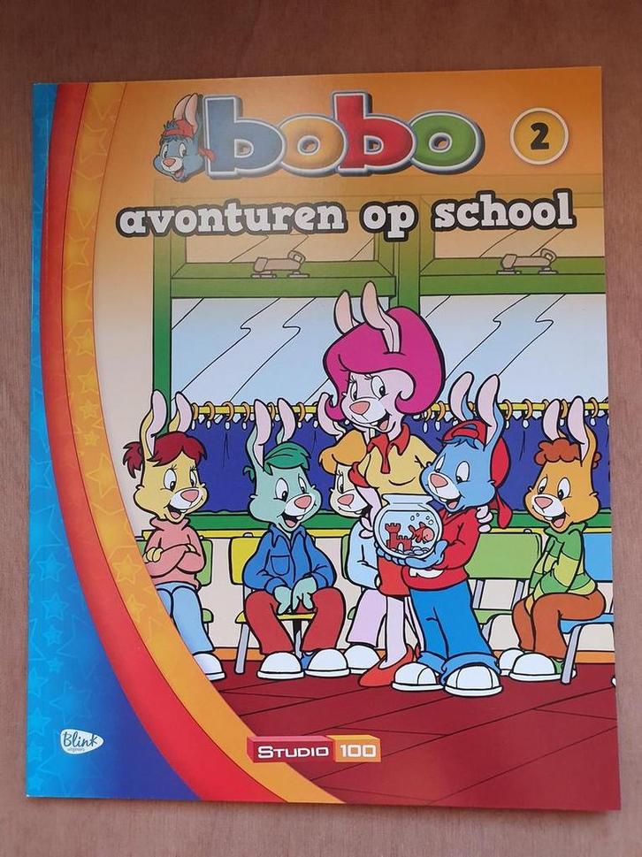 Bobo avonturen op school 5414233160045 Studio 100, Boeken, Kinderboeken | Kleuters, Zo goed als nieuw, Verzenden