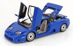 kk-scale 1:12 - Modelauto - Bugatti EB110 - 1991 - Blauw -, Nieuw