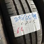 2 x Continental PremiumContact 5 205-65-15 Zomerbanden 7mm, Auto-onderdelen, Banden en Velgen, Gebruikt, 15 inch, Band(en), Personenwagen