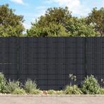 vidaXL Tuinschermen 4 st 35x0,19 m PVC mat donkergrijs, Tuin en Terras, Schuttingen, Verzenden, Nieuw, Kunststof, Minder dan 1 meter