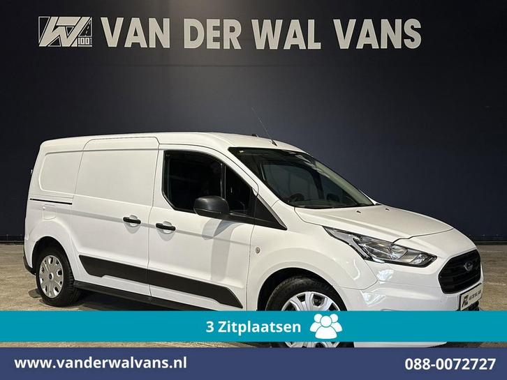 Ford Transit Connect L2 H1 | Lease vanaf 272,- p/mnd, Auto's, Ford, Dealer onderhouden, Te koop, Handgeschakeld, Diesel, Wit, Euro 6