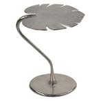Monstera bijzettafel zilver 58cm, Huis en Inrichting, Stoelen, Ophalen of Verzenden, Nieuw