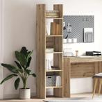 vidaXL Boekenkast artisanaal eikenkleurig 40 x 35 x 180 cm, Huis en Inrichting, Kasten | Boekenkasten, Minder dan 50 cm, Verzenden