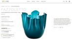Venini - Fulvio Bianconi - Vaas - Fazzoletto - vetro Murano, Antiek en Kunst, Antiek | Glas en Kristal