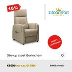 Sta-op Stoel Gorinchem - hart-balans-functie - Aanbieding!, Minder dan 75 cm, Leer, Nieuw, Ophalen of Verzenden