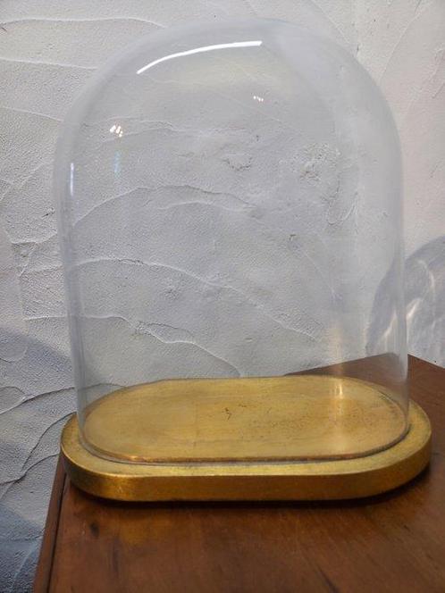 Globe - !!! - GLAZEN STOLP - 1961-1980 - Mooie Ovale Stolp, Antiek en Kunst, Antiek | Boeken en Bijbels