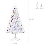 Kunstkerstboom 150cm Met Standaard Inclusief Decoratie (150c, Diversen, Verzenden, Nieuw