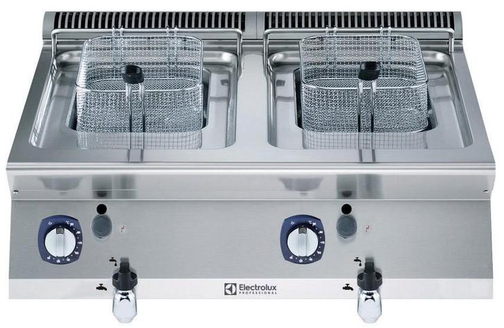 ELECTROLUX FRITEUSE 2x7 L, 800 MM, TOPMODEL, GAS, Zakelijke goederen, Horeca | Keukenapparatuur, Verzenden