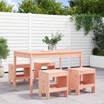 vidaXL 5-delige Tuinset massief douglashout, Tuin en Terras, Tuinsets en Loungesets, Verzenden, Nieuw, 5 zitplaatsen, Tuinset