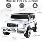 COSTWAY Mercedes Benz Elektrische auto voor kinderen, elektr, Huis en Inrichting, Woonaccessoires | Overige, Verzenden, Zo goed als nieuw
