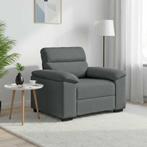 vidaXL Fauteuil 100x81x84 cm stof donkergrijs, Verzenden, Nieuw, Eenpersoons, Stof