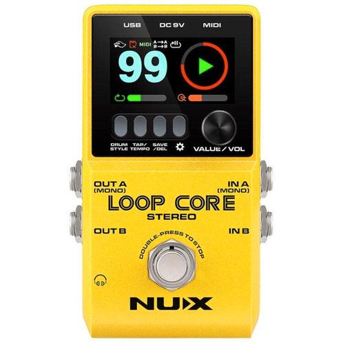 NUX Loop Core Stereo stereo looper, Muziek en Instrumenten, Effecten, Verzenden
