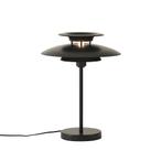 Retro tafellamp zwart staal 45cm - Pauly, Huis en Inrichting, Lampen | Tafellampen, Nieuw, Overige materialen, Retro, Minder dan 50 cm