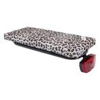 Hooodie Bagagedragerkussen Leopard White, Nieuw