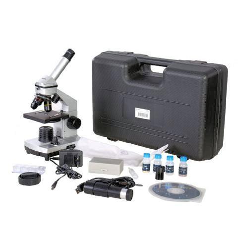 Byomic Beginners Microscoopset 40x - 1024x in Koffer, Audio, Tv en Foto, Optische apparatuur | Microscopen, Biologische microscoop