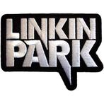Linkin Park - White Logo - Patch officiële merchandise, Verzamelen, Ophalen of Verzenden, Nieuw, Kleding