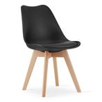 Eetkamerstoel MARK - set van 4 eettafel stoelen - zwart, Huis en Inrichting, Tafels | Eettafels, Ophalen of Verzenden, Nieuw