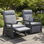 Dallas lounge balkonset 2 delig verstelbare rugleuning en, Tuin en Terras, Tuinsets en Loungesets, Ophalen of Verzenden, Nieuw