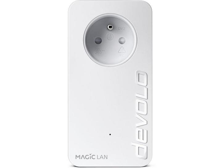 Devolo Magic 2 - LAN Uitbreiding - 2400 Mbps - voor, Computers en Software, Pc- en Netwerkkabels, Zo goed als nieuw, Verzenden