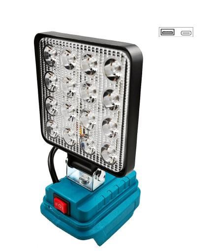 LEDLAMP GESCHIKT VOOR MAKITA ACCU 27W-5400 LUM, Doe-het-zelf en Verbouw, Bouwverlichting, Verzenden