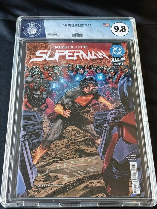 Absolute Superman #2 - EGC 9.8 - Last Dust of Krypton, part, Boeken, Strips | Comics