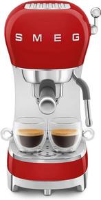 SMEG ECF02RDEU Handmatige espressomachine - Rood - Stoompijp, Witgoed en Apparatuur, Koffiezetapparaten, Ophalen of Verzenden