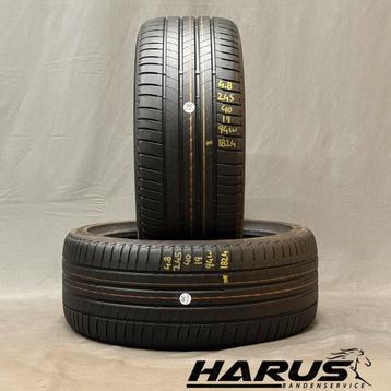 245/40/19 94W Bridgestonezomer banden 4,8mm profiel 2X beschikbaar voor biedingen