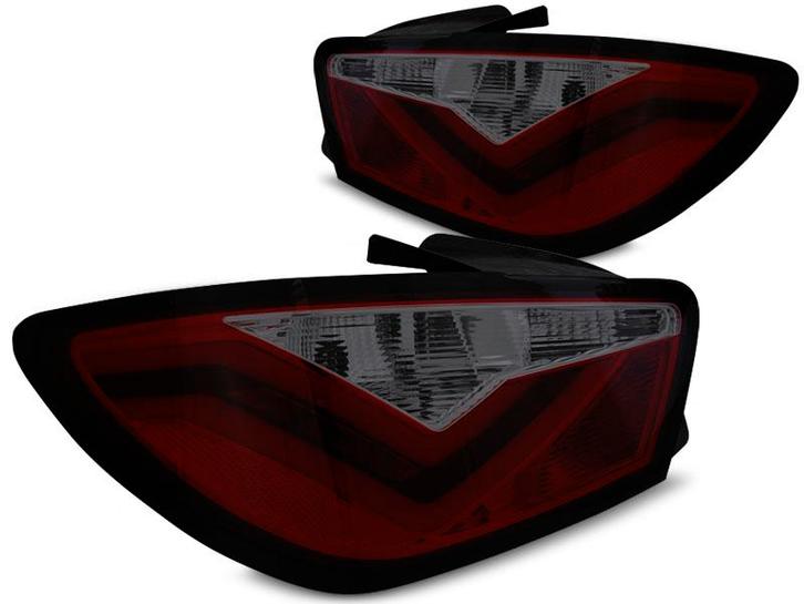 Achterlichten Seat Ibiza 6J 2008-2012 | LED-BAR | rood / smo, Auto-onderdelen, Verlichting, Nieuw, Seat, Verzenden