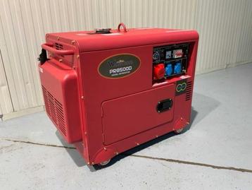 Veiling - Walter stahl - PR8500D - Diesel stroomgenerator, 6 beschikbaar voor biedingen