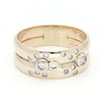 Ring - 8 karaat Geel goud Diamant (Natuurlijk), Sieraden, Tassen en Uiterlijk, Ringen, Nieuw