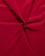 Keper stretch katoen rood, Nieuw, Rood