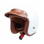 Redbike RB-767 retro jethelm wit