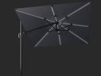 Challenger T2 glow zweefparasol 300x300 cm antraciet met, Ophalen of Verzenden, Nieuw