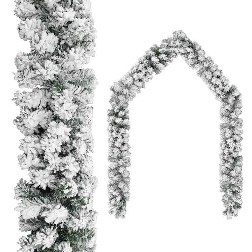 Kerstslinger 10m met Sneeuw | Tweedekansje, Diversen, Kerst, Nieuw, Ophalen of Verzenden