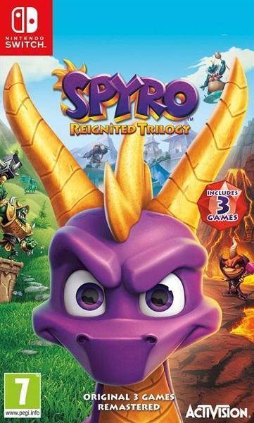 Spyro: Reignited Trilogy Switch Garantie & morgen in huis!, Spelcomputers en Games, Games | Nintendo Switch, 1 speler, Zo goed als nieuw