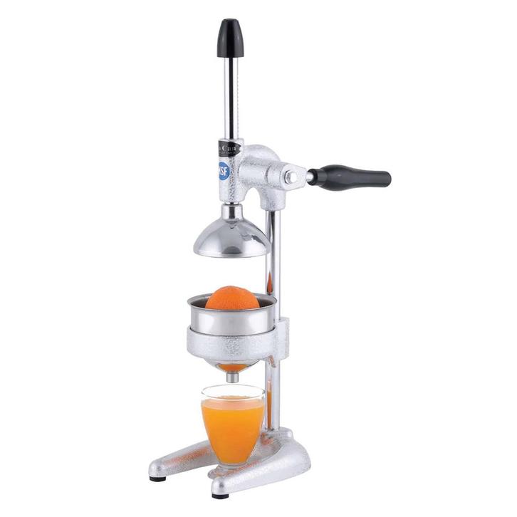 Cancan Handmatige fruitpers - sinaasappelpers - zilver, Zakelijke goederen, Horeca | Keukenapparatuur, Nieuw in verpakking, Overige typen