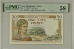 Frankrijk. - 50 Francs - 16/07/1936 - Ceres - Pick 81, Postzegels en Munten, Munten | Nederland