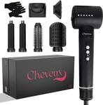 Cheveux 7-in-1 Airstyler PRO Zwart - Krultang - Fohnborstel, Ophalen of Verzenden, Nieuw