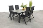 Hartman Napoli/Comino verstelbare tuinset (5-delig) -, Tuin en Terras, Tuinsets en Loungesets, Verzenden, Nieuw, Overige materialen