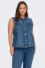 ONLY denim jack mouwloos Maat:, Kleding | Dames, Jassen | Zomer, Verzenden, Nieuw, Overige kleuren