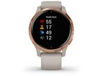 Garmin Venu - Smartwatch - AMOLED display 1,2 - Rosé Goud, Sieraden, Tassen en Uiterlijk, Smartwatches, Verzenden, Zo goed als nieuw