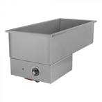 Bain Marie inbouw RVS | GN 4/3-150mm | 2kW/h | Dubbelwandig, Verzenden, Nieuw in verpakking
